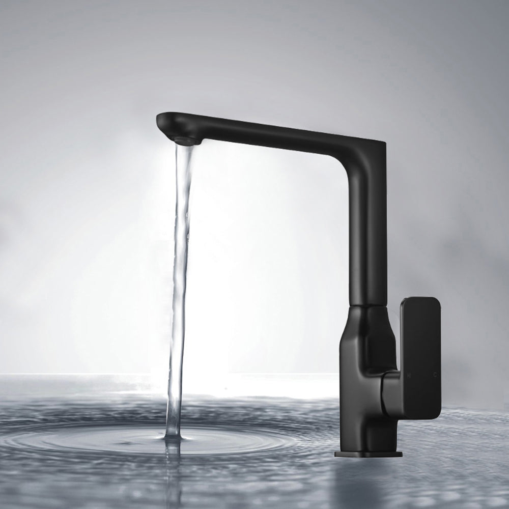 Seto Sink Mixer Matt Black HYB66-101MB - Bathroom Hub