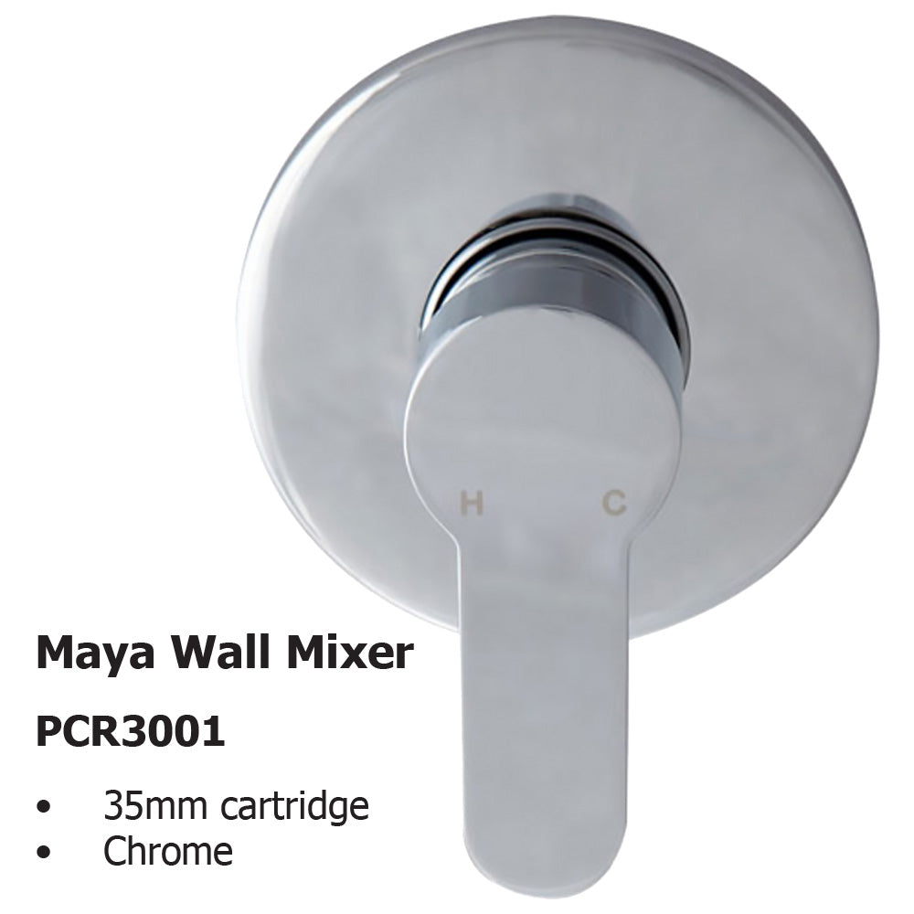 Maya Wall Mixer PCR3001 - Bathroom Hub