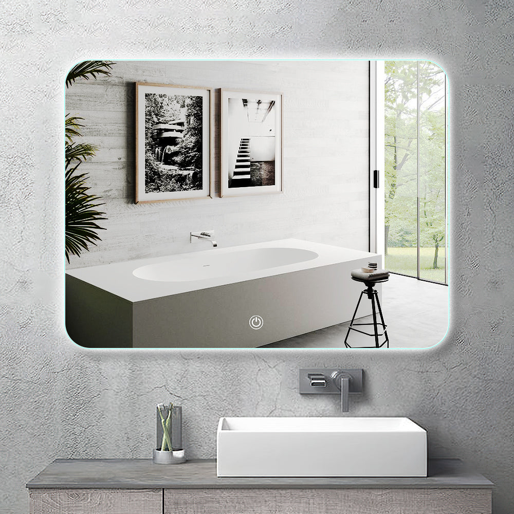 Vision Square LED Mirror - Bathroom Hub