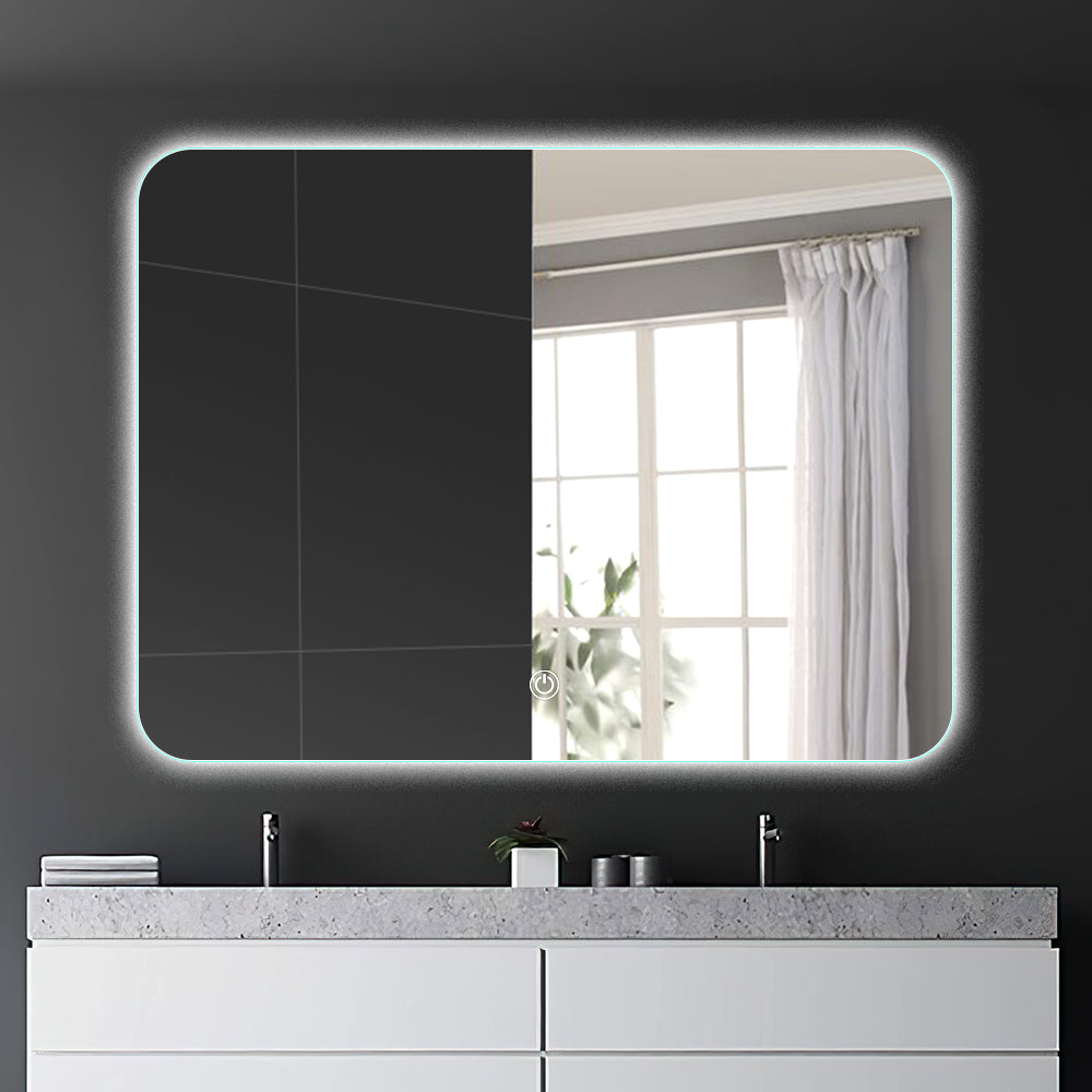 Vision Square LED Mirror - Bathroom Hub