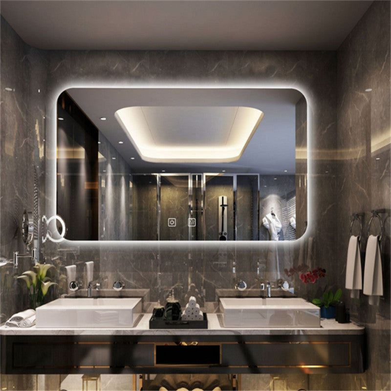 Vision Square LED Mirror - Bathroom Hub