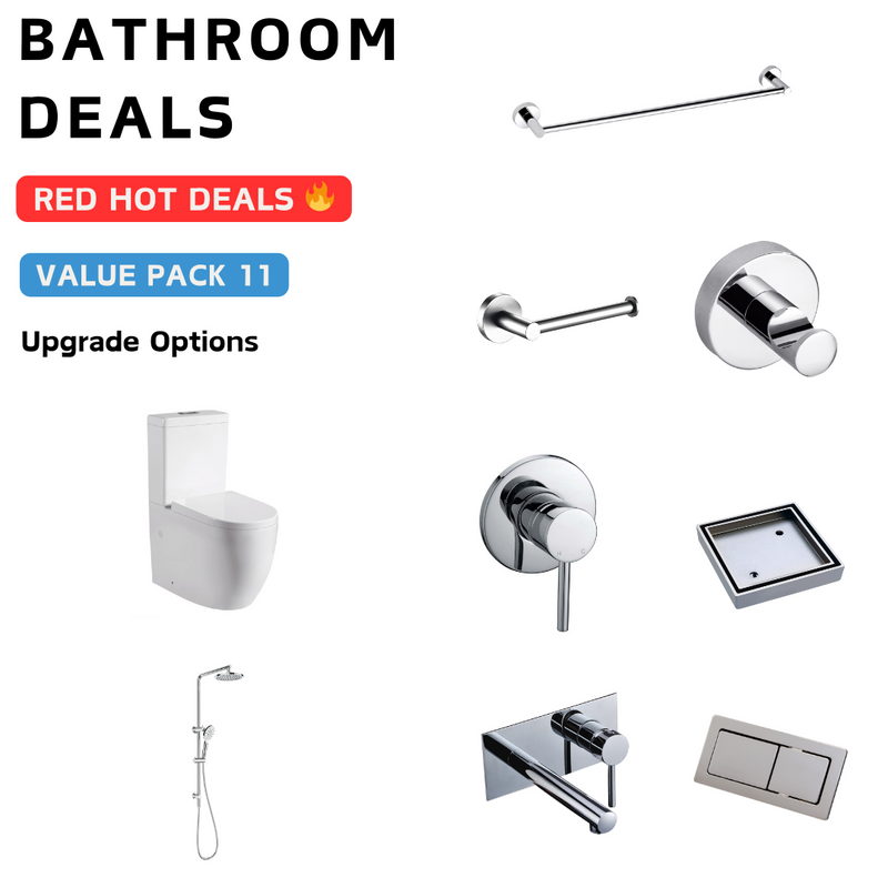 Otus Chrome Bathroom Package Deal