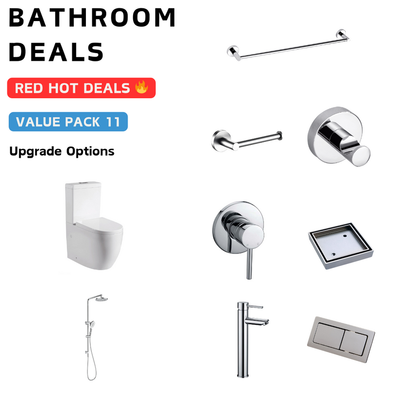 Otus Chrome Bathroom Package Deal