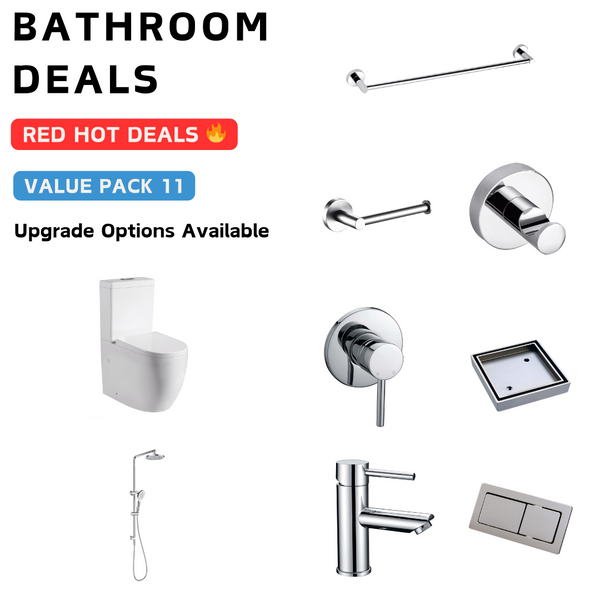 Otus Chrome Bathroom Package Deal