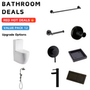 Otus Matt Black Bathroom Package Deal