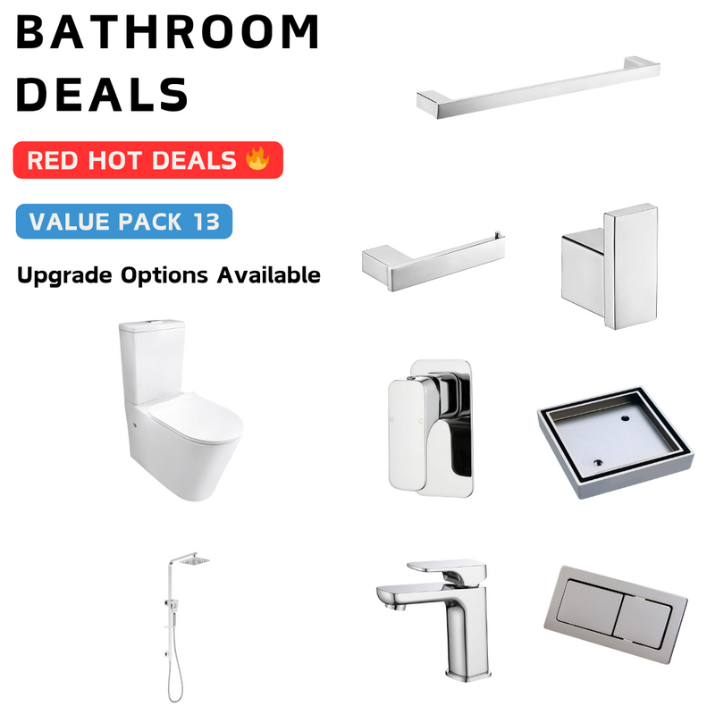 Eden Chrome Bathroom Package Deal