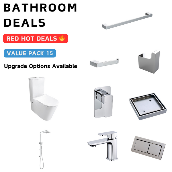 Nova Chrome Bathroom Package Deal