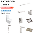 Nova Brushed Nickel Bathroom Package Deal
