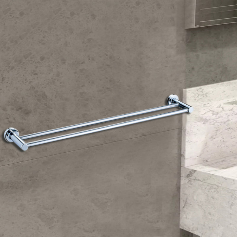 Ruby Double Towel Rail 800mm 21802B