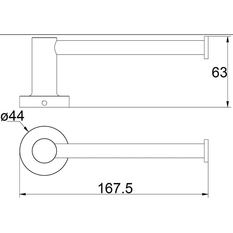 Ruby Toilet Roll Holder 21808