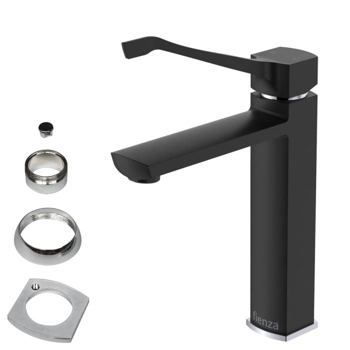 Koko Care Medium Basin Mixer, Matte Black 218109BD