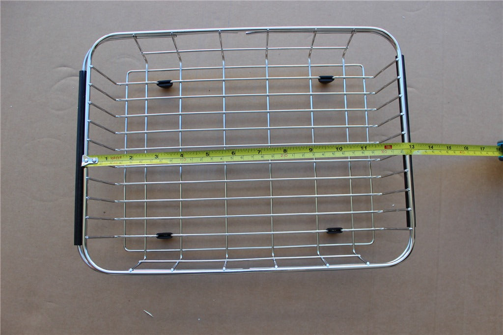 304 Stainless steel colander / basket (33cm x 25cm) - CL3325 - Bathroom Hub