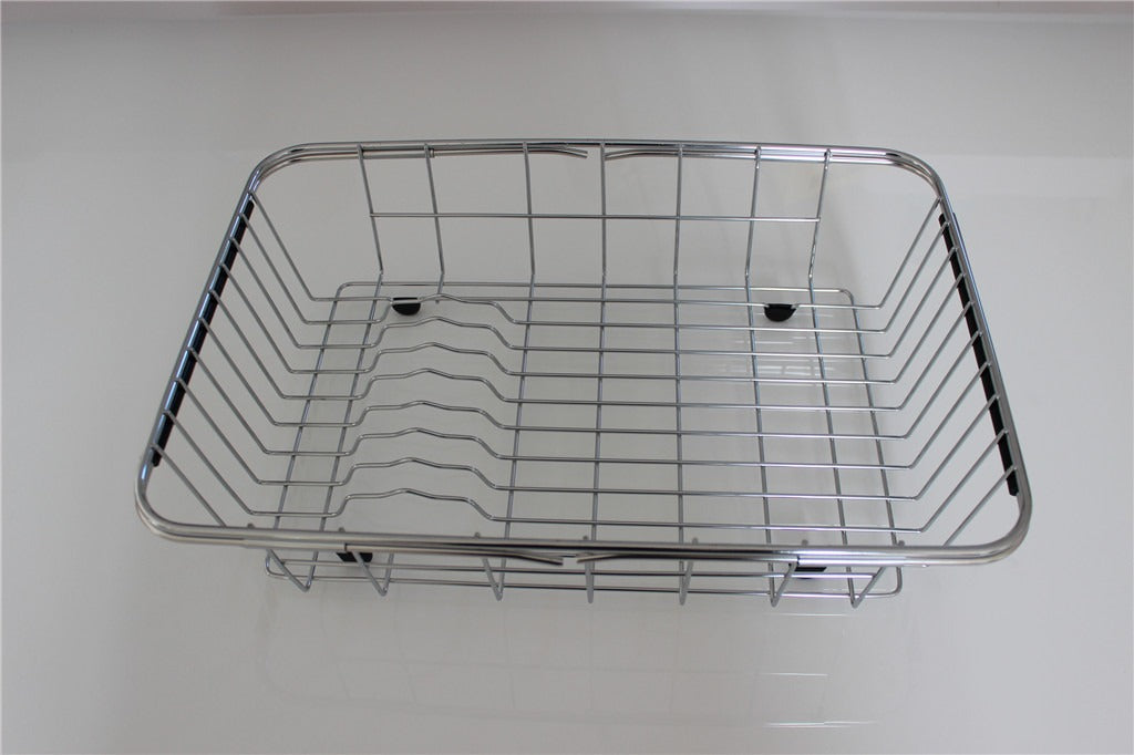 304 Stainless steel colander / basket (40cm x 27cm) - CL4027 - Bathroom Hub