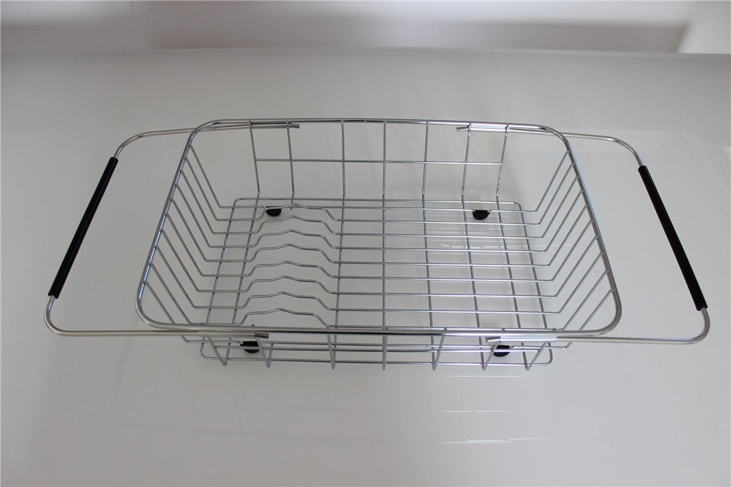 304 Stainless steel colander / basket (40cm x 27cm) - CL4027 - Bathroom Hub