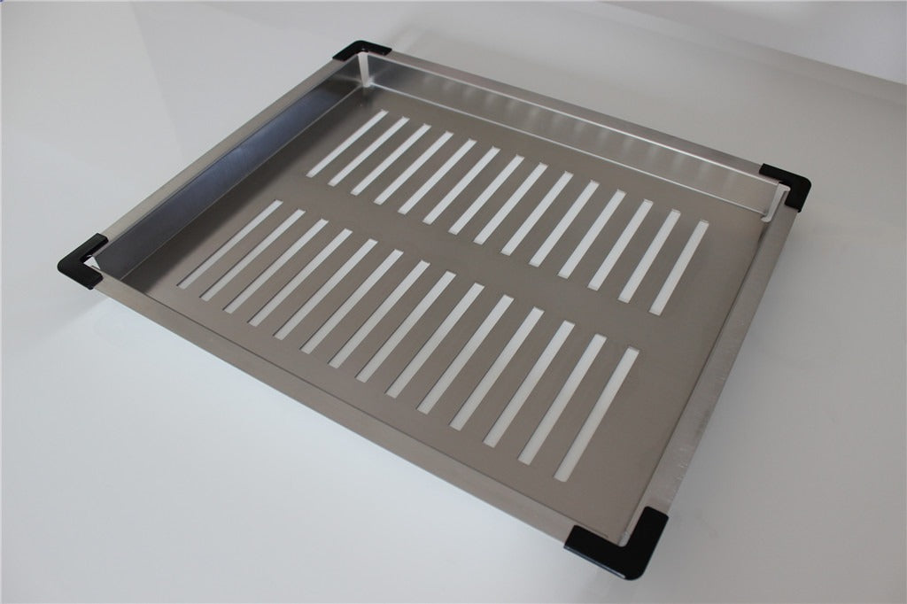 304 Stainless steel Colander (42cm x 35cm) - CL4235 - Bathroom Hub