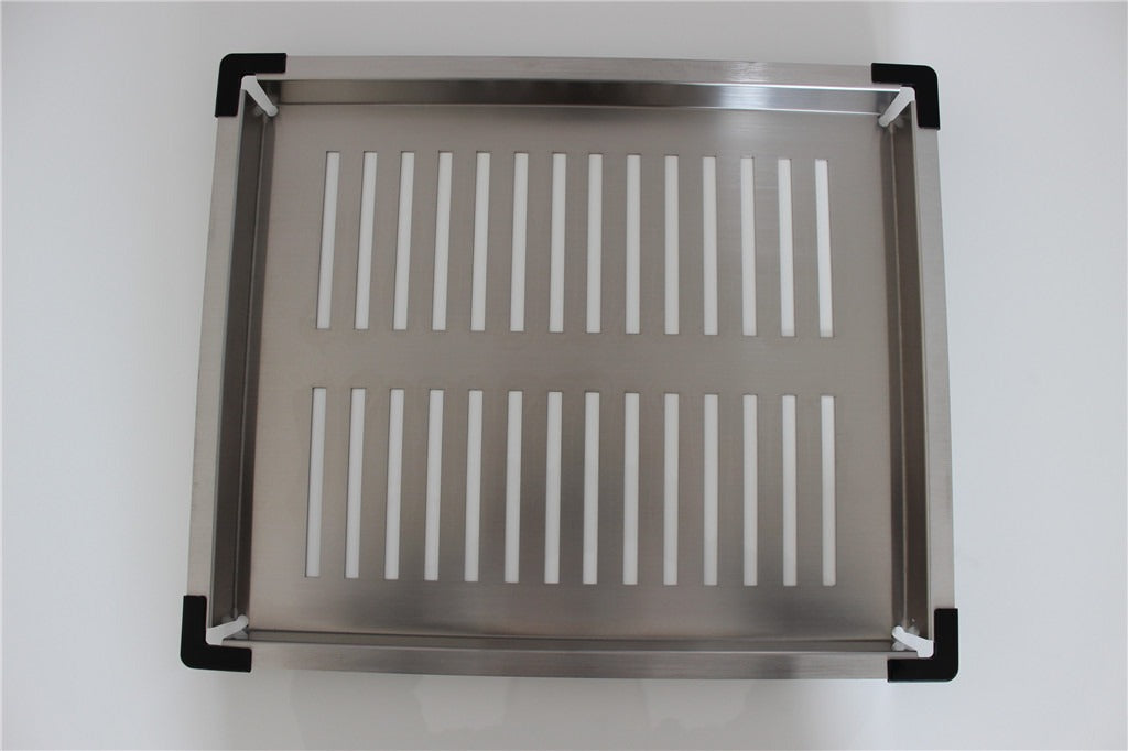 304 Stainless steel Colander (42cm x 35cm) - CL4235 - Bathroom Hub