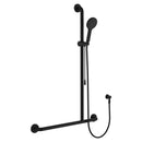 Hustle Care Inverted T Rail Shower with Push/Pull Slider, Right-Hand - 444113BRH-P