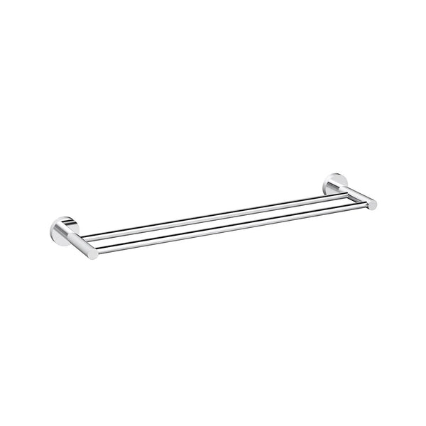Otus Double Towel Rail 600mm Chrome 4501-600-CH