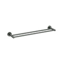 Otus Double Towel Rail 600mm Gunmetal 4501-600-GM