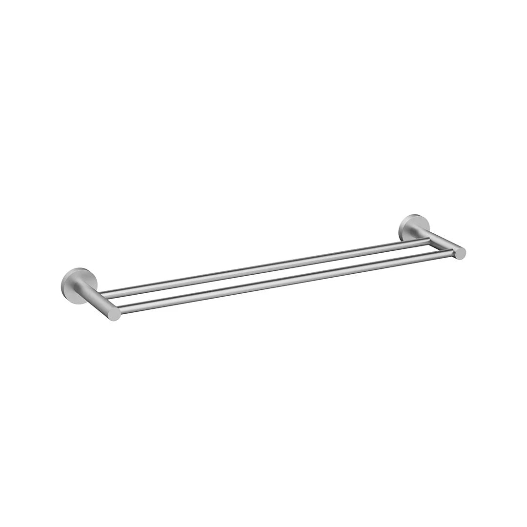 Otus Double Towel Rail 600mm Stainless Steel 4501-600-SS