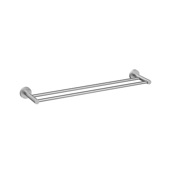Otus Double Towel Rail 600mm Stainless Steel 4501-600-SS