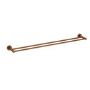 Otus Double Towel Rail 900mm Brush Copper 4501-900-BC