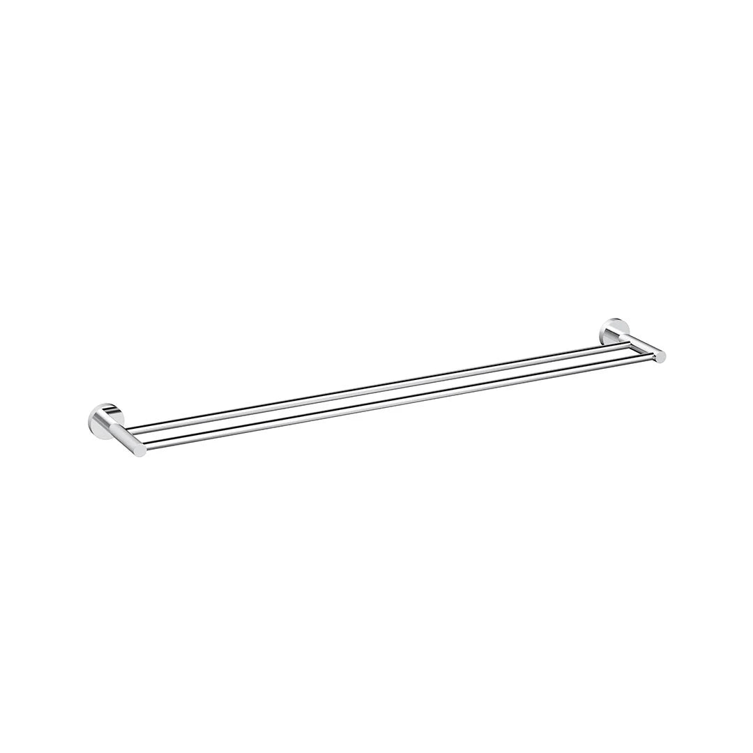 Otus Double Towel Rail 900mm Chrome 4501-900-CH - Bathroom Hub