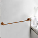 Otus Single Towel Rail 600mm Brush Copper 4502-600-BC