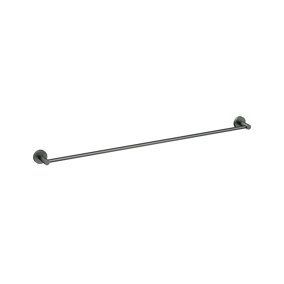 Otus Single Towel Rail 900mm Gunmetal 4502-900-GM - Bathroom Hub