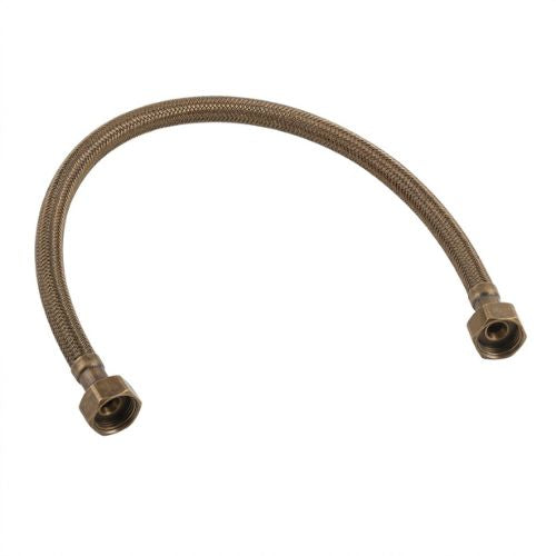 Vision Braided Flexible Bidet Hose 450mm Antique Brass VBBH-450-AB- bathroom-hub-online