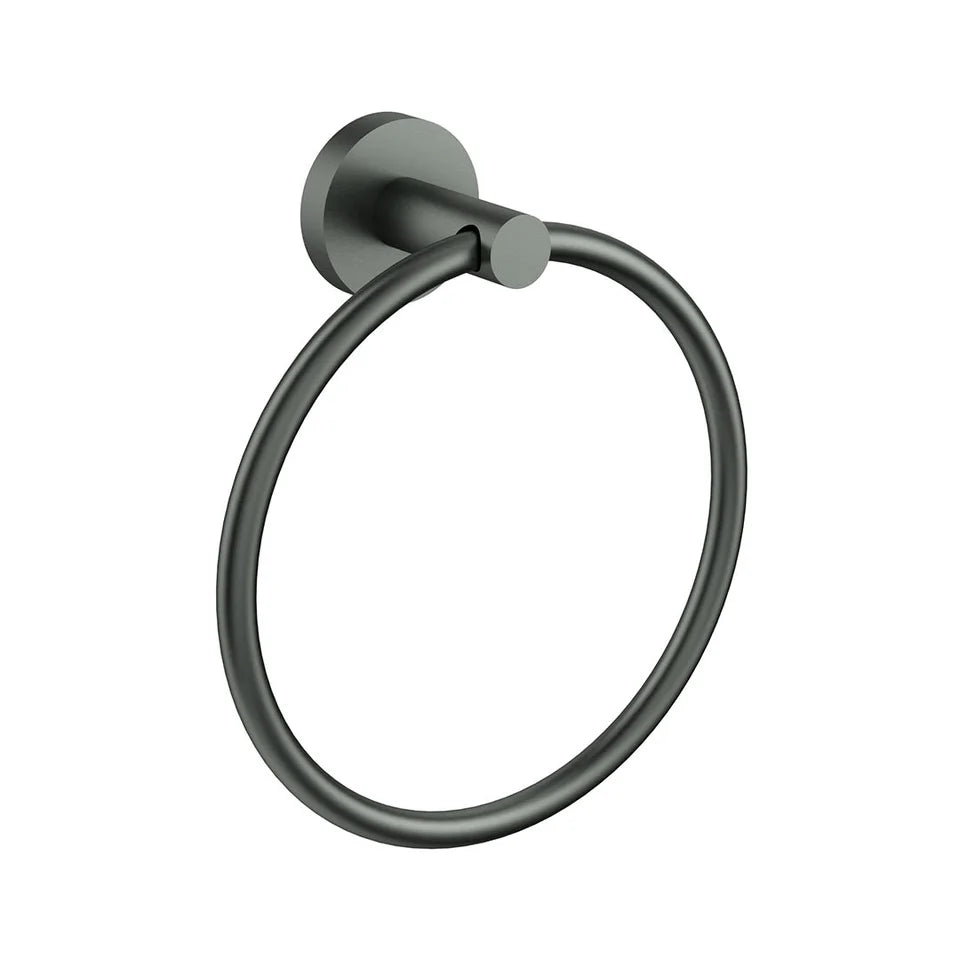 Otus Towel Ring Gunmetal 4513-GM - Bathroom Hub