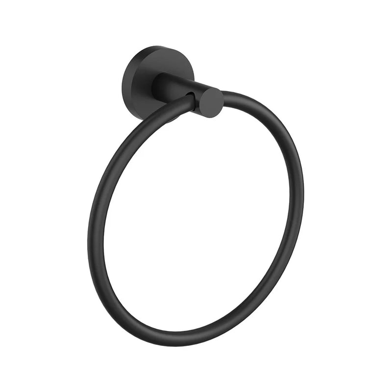 Otus Towel Ring Matt Black 4513-MB