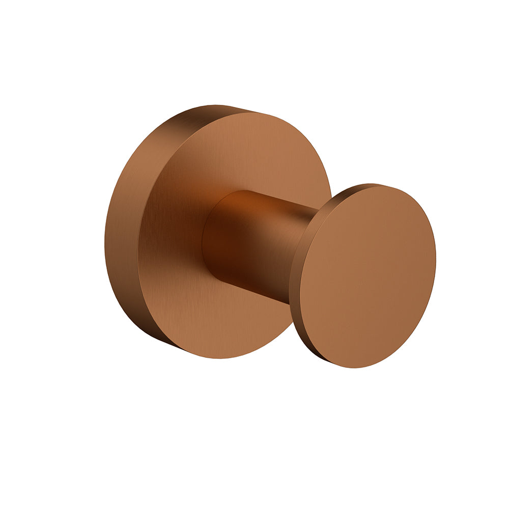 Otus Robe Hook Brush Copper 4515-BC - Bathroom Hub