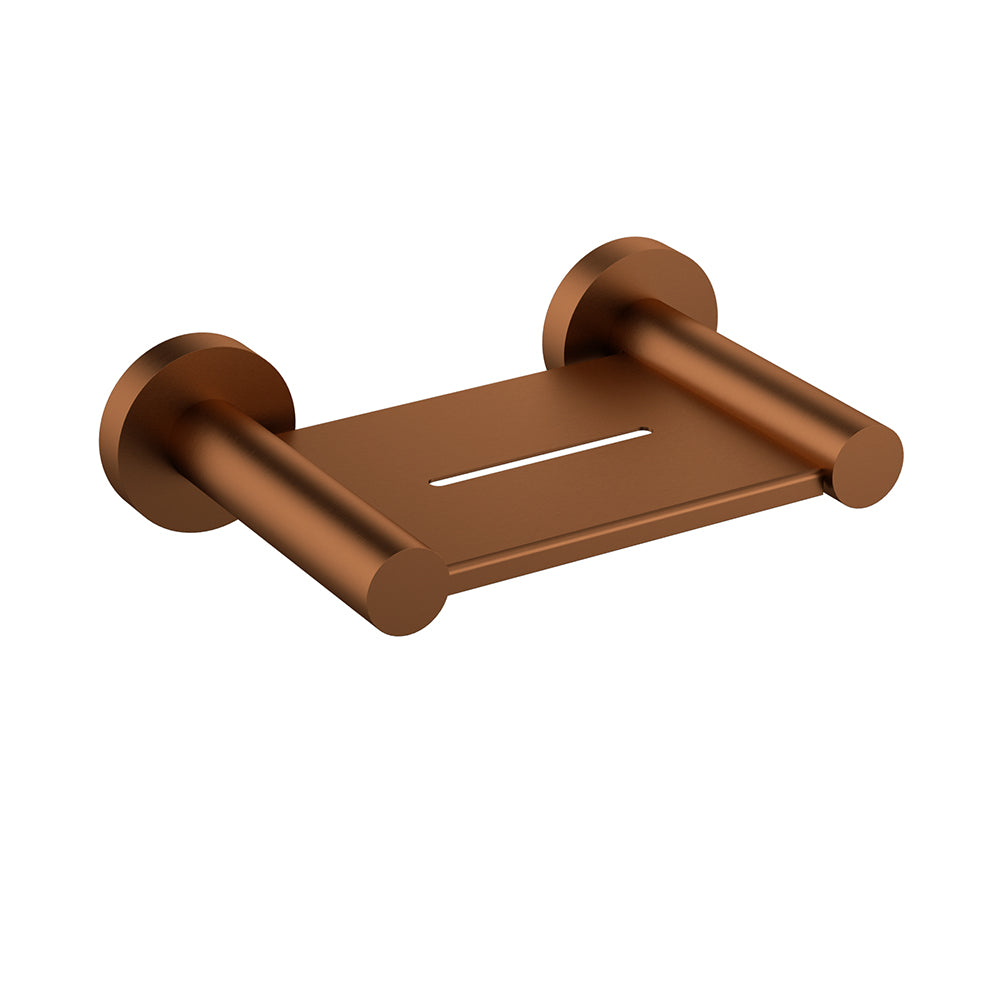 Otus Soap Holder Brush Copper 4524-BC - Bathroom Hub