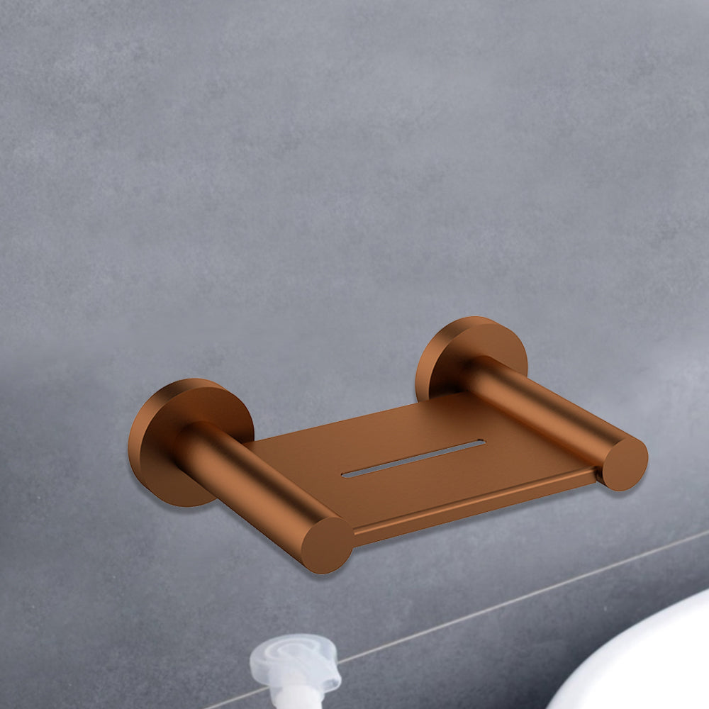 Otus Soap Holder Brush Copper 4524-BC - Bathroom Hub