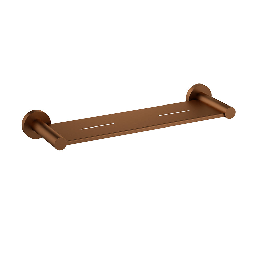 Stainless Steel Metal Shelf Brush Copper 4527A-BC - Bathroom Hub