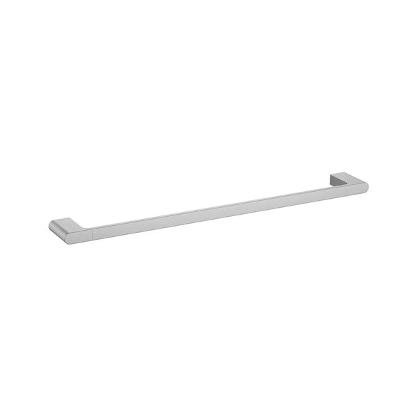 Cora Single Towel Rail 600mm Brushed Nickel 5301-600-BN