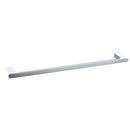 Cora Single Towel Rail 600mm Chrome & White 5301-600-CW
