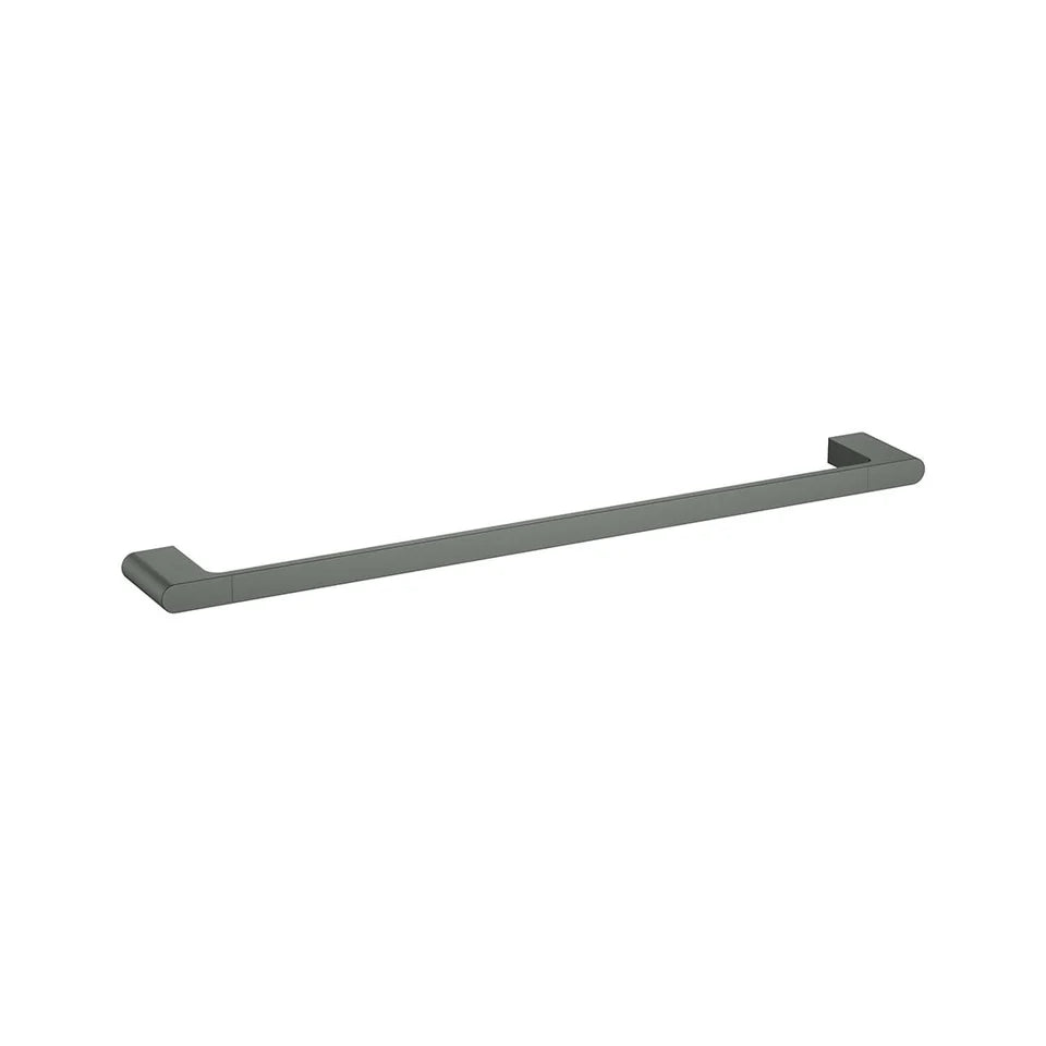 Cora Single Towel Rail 600mm Gunmetal 5301-600-GM - Bathroom Hub