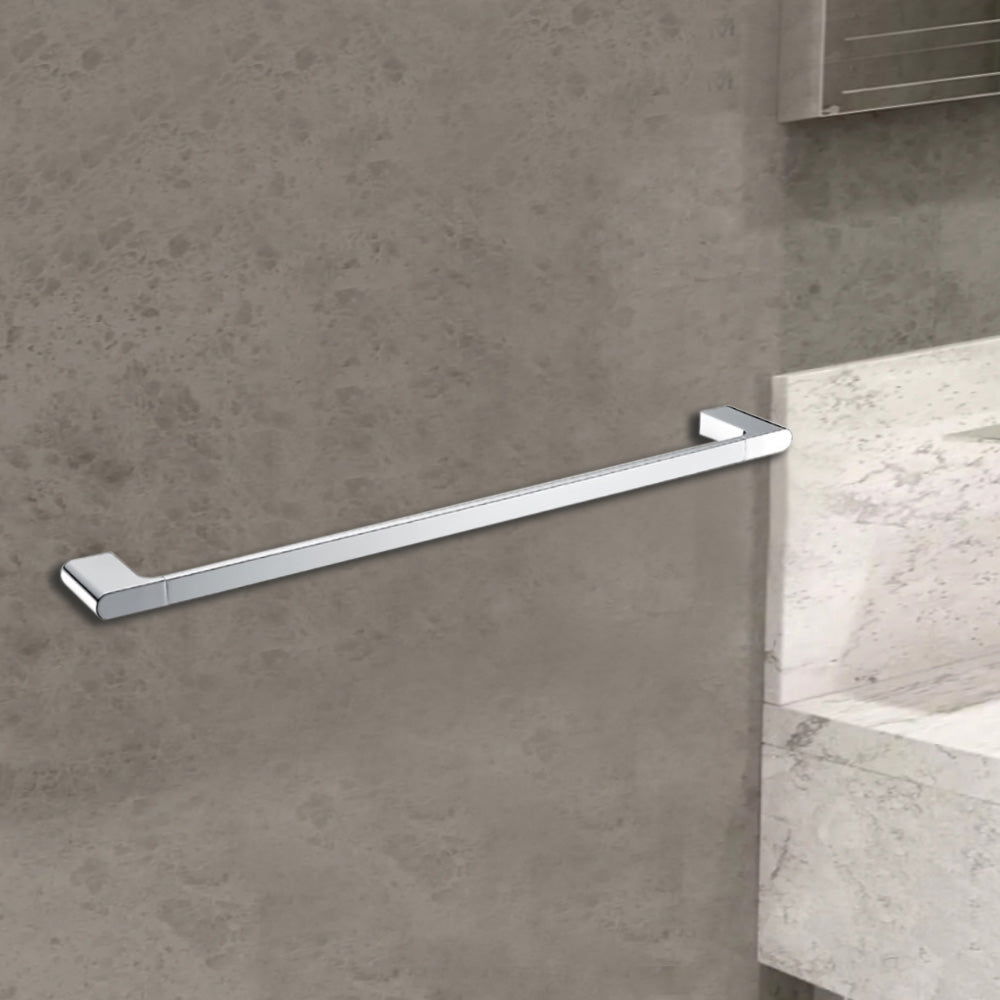 Cora Single Towel Rail 600mm 5301-600 - Bathroom Hub