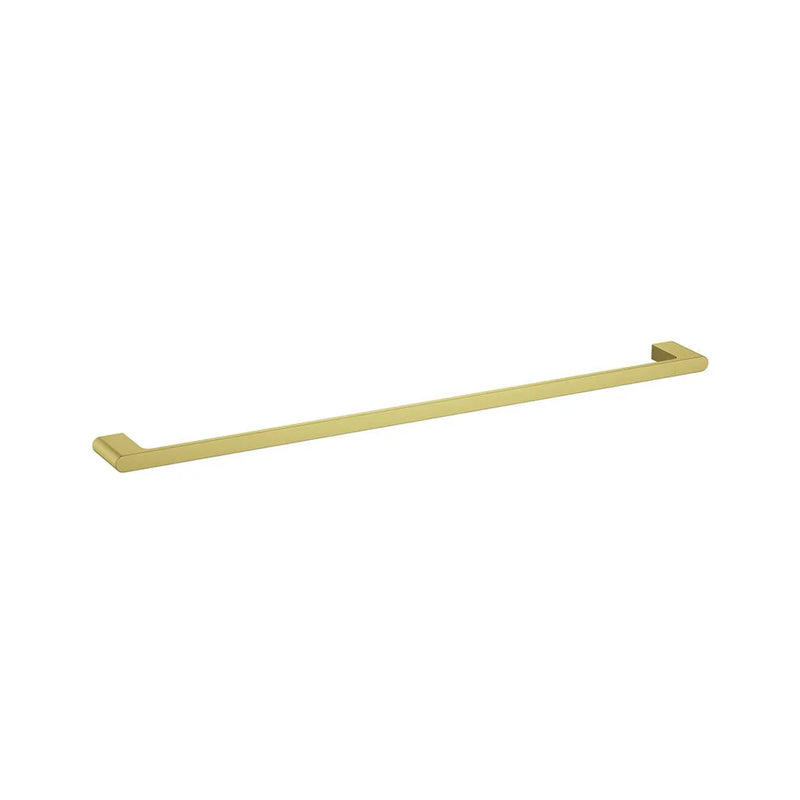 Cora Single Towel Rail 800mm Brushed Gold 5301-800-BG