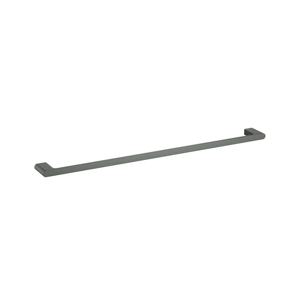 Cora Single Towel Rail 800mm Gun Metal 5301-800-GM - Bathroom Hub