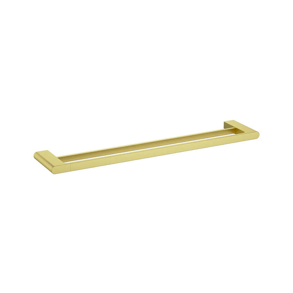 Cora Double Towel Rail 600mm Brushed Gold 5302-600-BG