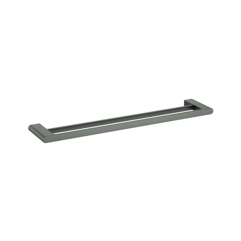 Cora Double Towel Rail 600mm Gunmetal 5302-600-GM