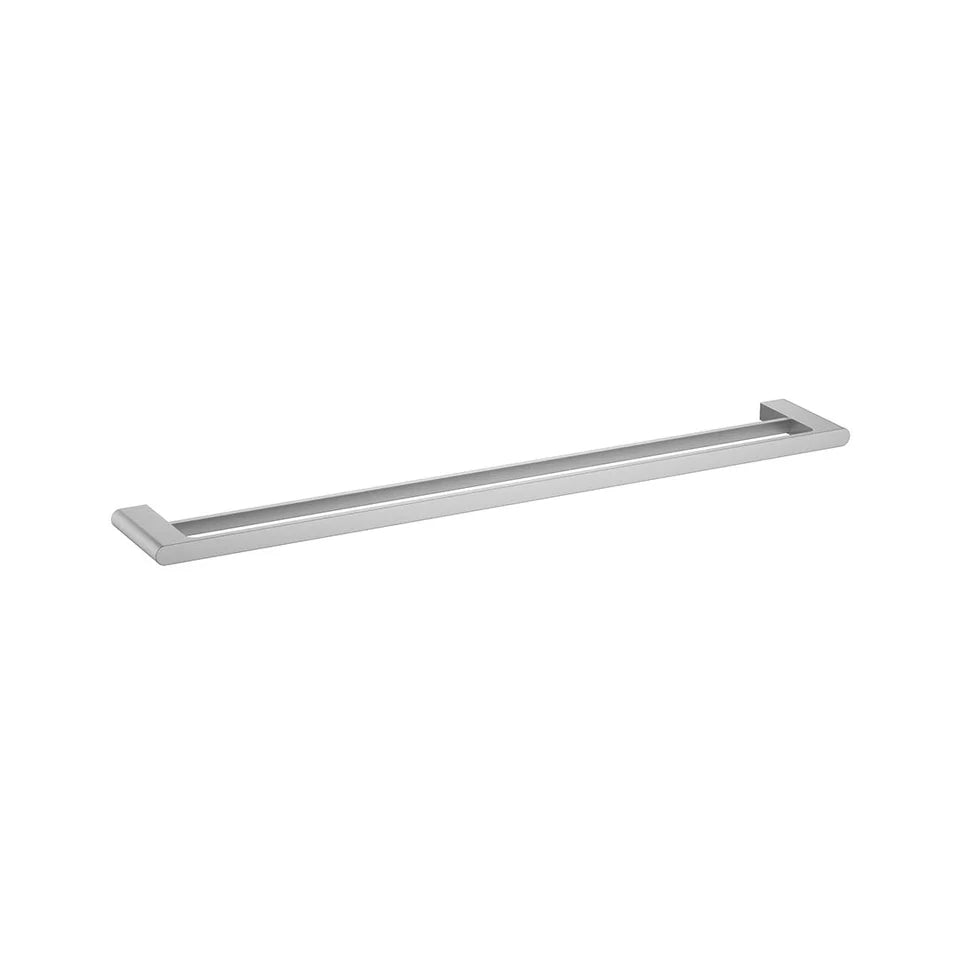 Cora Double Towel Rail 800mm Brushed Nickel 5302-800-BN