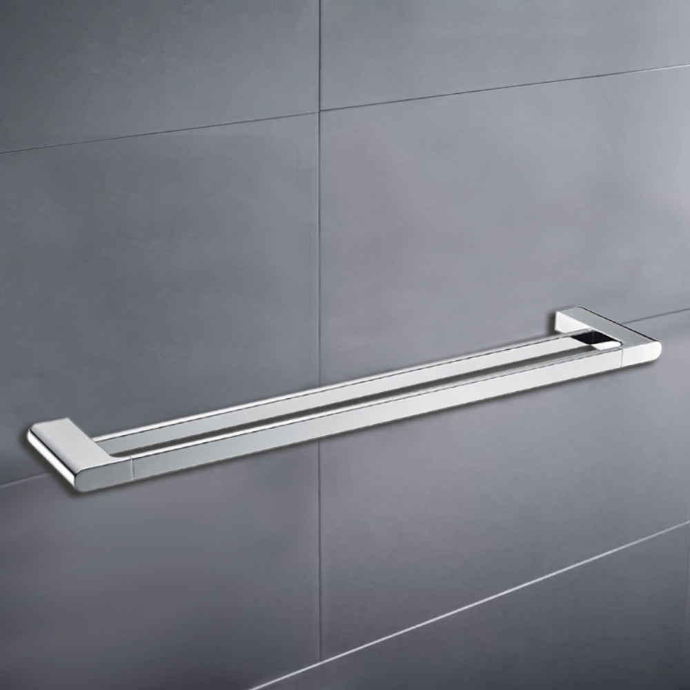 Cora Double Towel Rail 800mm 5302-800 - Bathroom Hub