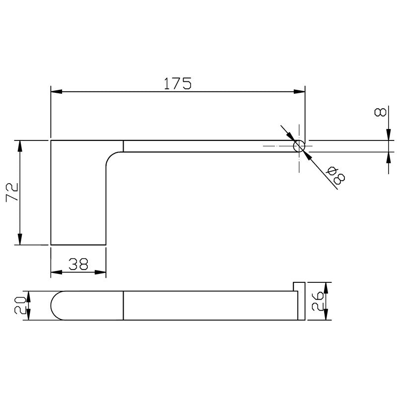 Cora Toilet Roll Holder 5304