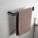 Cora Towel Bar Matt Black 5305-MB - Bathroom Hub