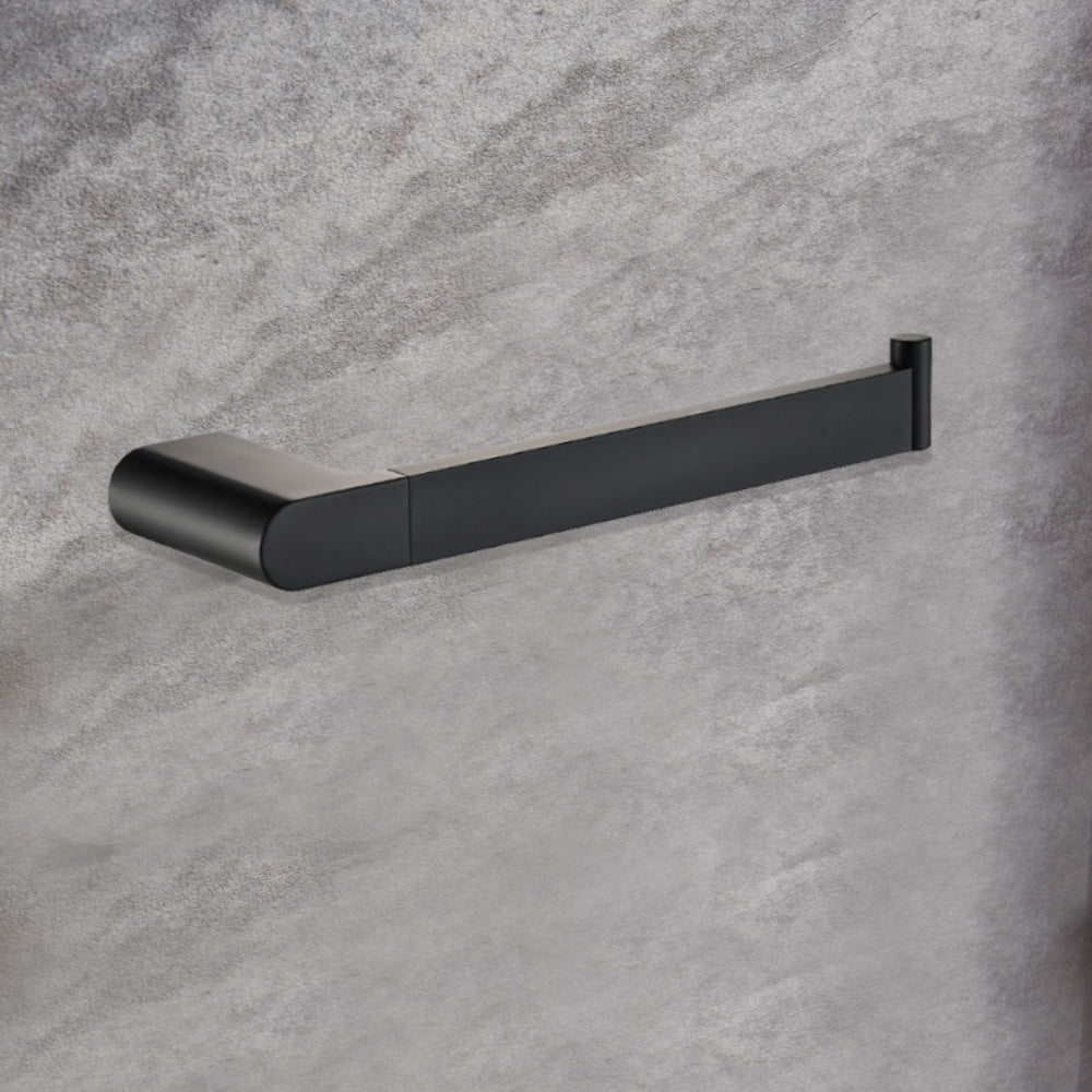 Cora Towel Bar Matt Black 5305-MB - Bathroom Hub