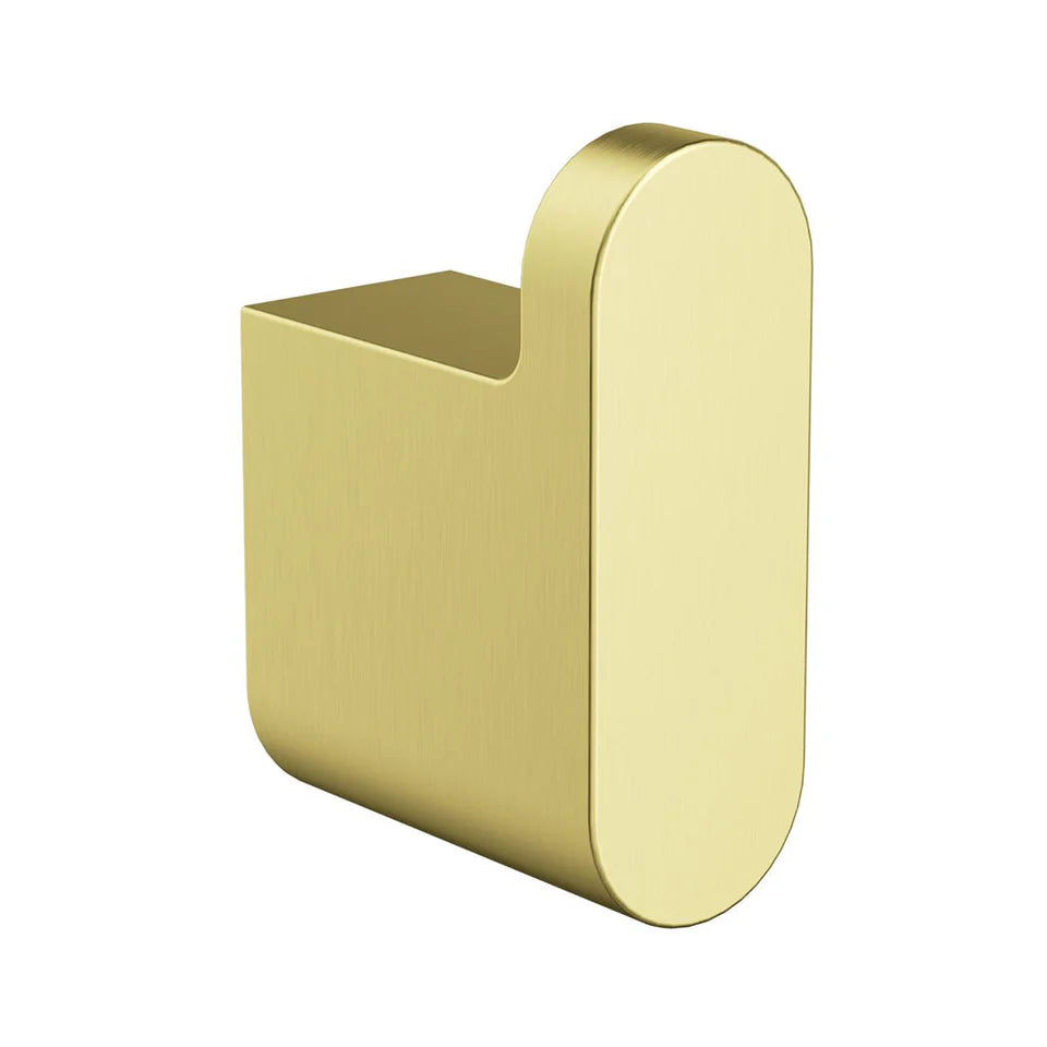 Cora Robe Hook  Brushed Gold 5306-BG - Bathroom Hub
